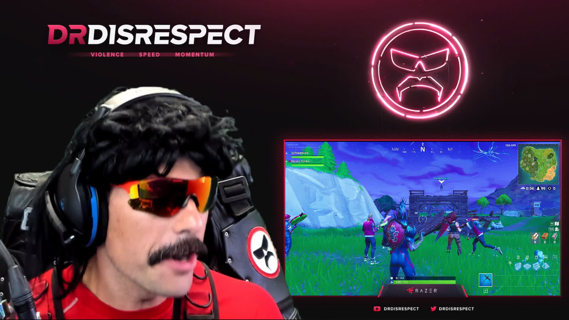 Doc fan in random duos