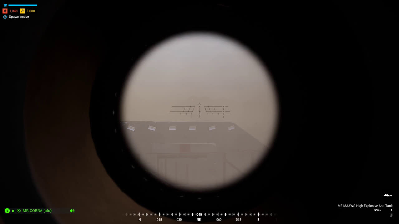 1000m MAAWS shot