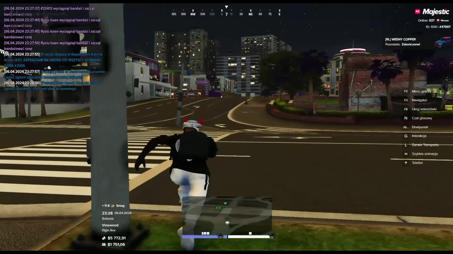 Watch Microsoft Game DVR - Majestic RP - VLC media player 2024-04-06 23 ...