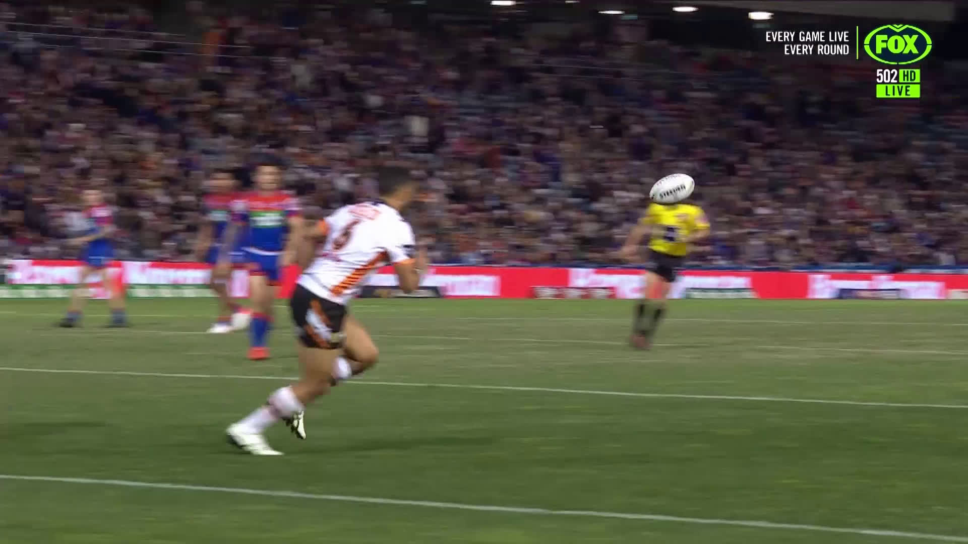 Kalyn Ponga try