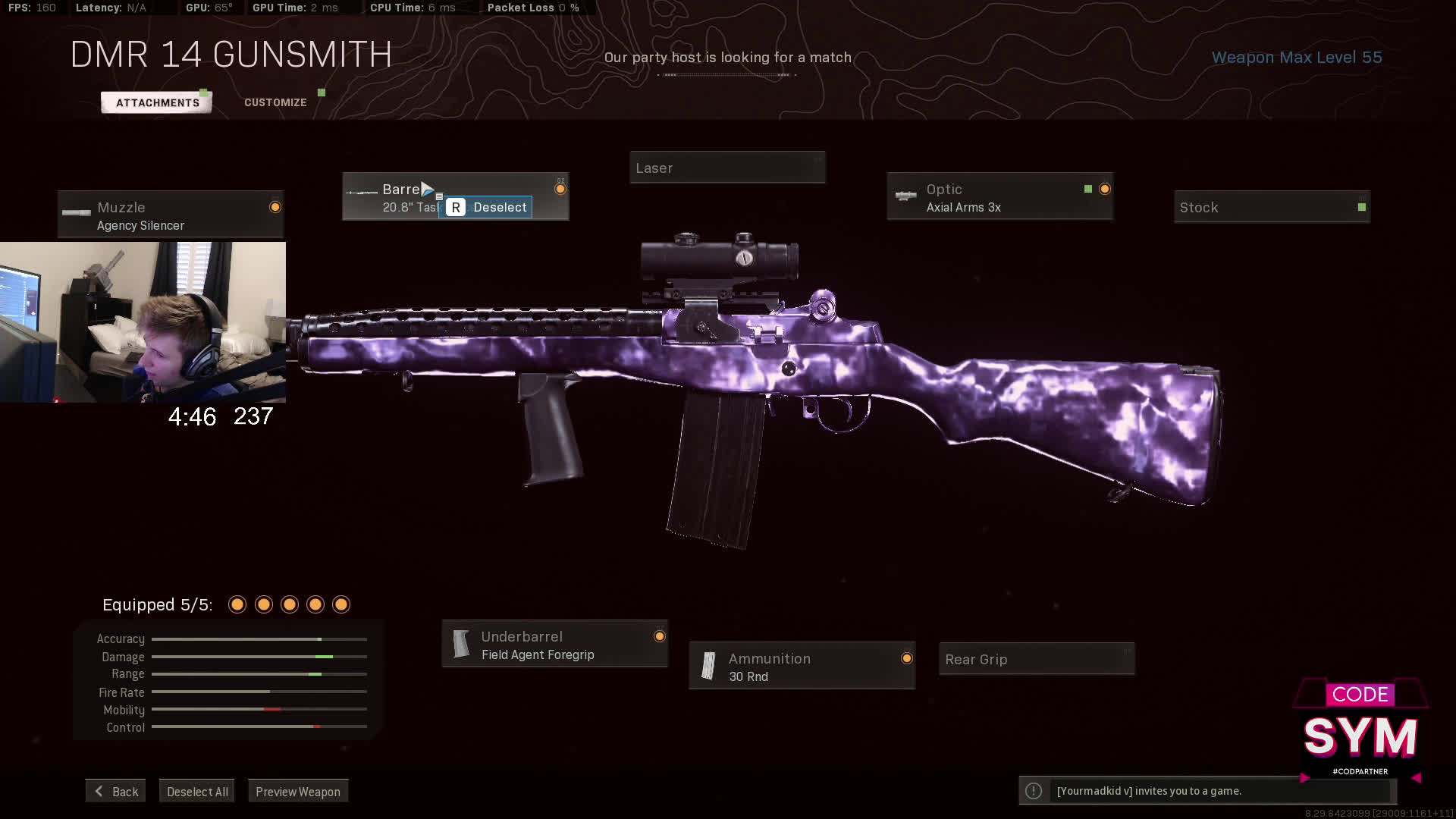 Symfuhny S Warzone Dmr 14 Loadout Is Ridiculously Overpowered Dexerto