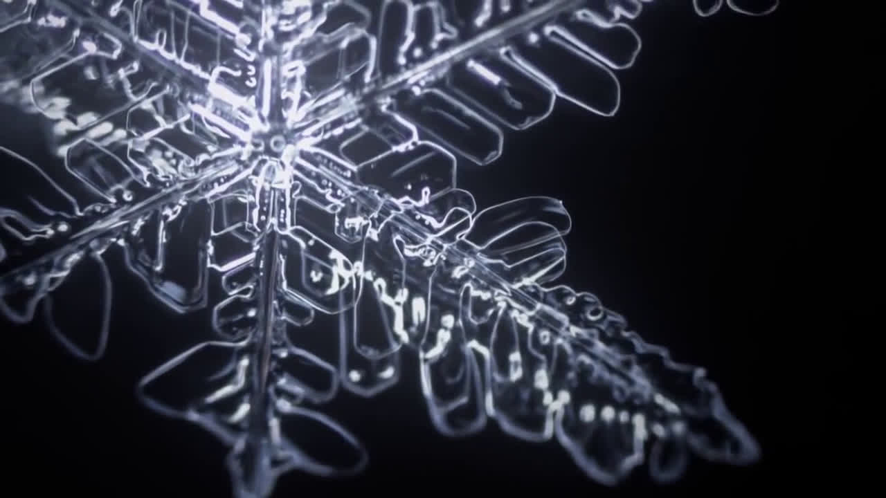 Time lapse snowflake, Vyacheslav Ivanov