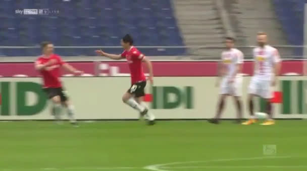 速報 動画 ハノーファー原口元気さん 試合開始1分でゴールキターー ｗｗｗｗ 2chフットボールまとめアンテナ