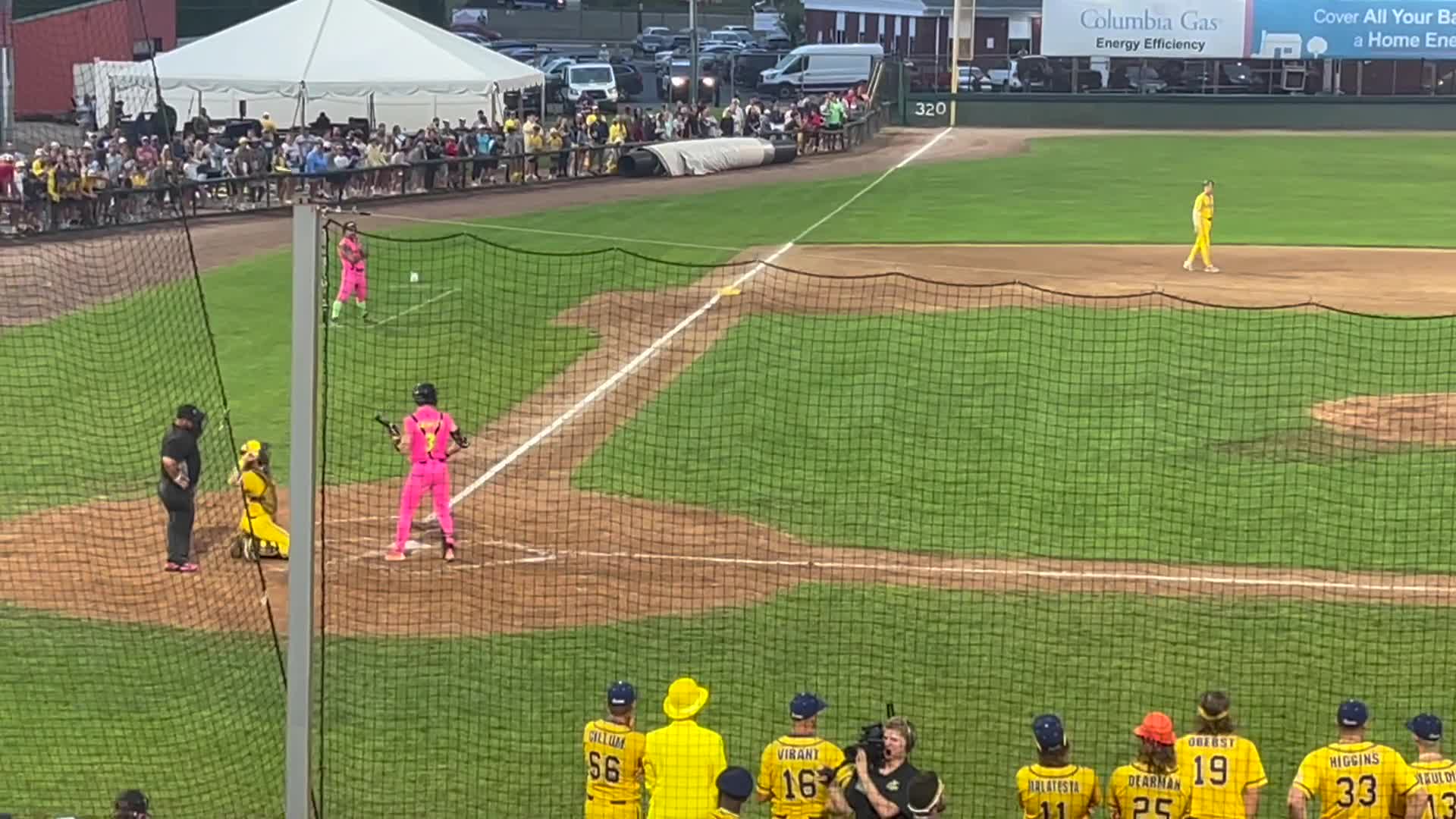 Gallery: Savannah Bananas visit Brockton's Campanelli Stadium