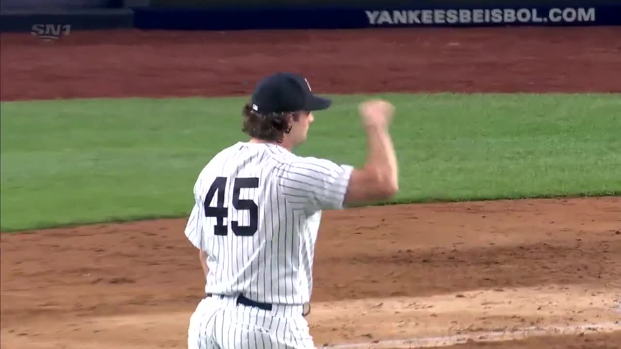 Yankees Gerrit Cole GIF - Yankees Gerrit Cole Strikeout - Discover