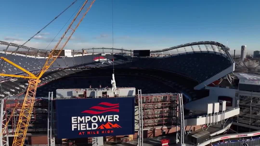 Denver Broncos Empower Field at Mile High Stadium Replica 9