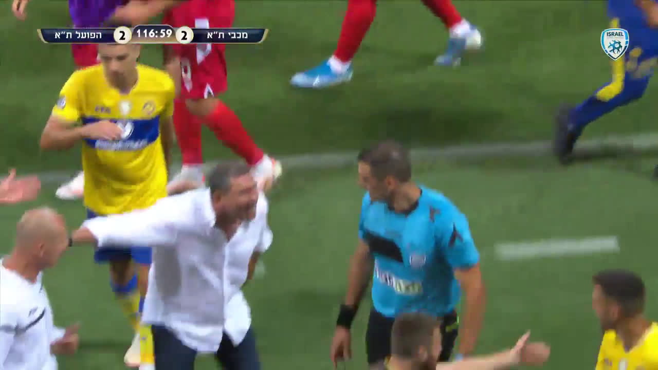 Video Hapoel Tel Aviv Players Go Crazy After The Referee Disallows Their Goal Through Var Vs Maccabi Tel Aviv Witty Futty Video Hapoel Tel Aviv Players Go Crazy After The Referee Disallows Their Goal Through Var Vs Maccabi Tel Aviv Witty Futty