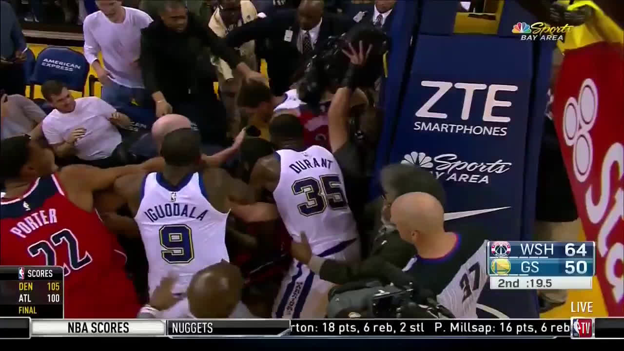draymond green ripped jersey