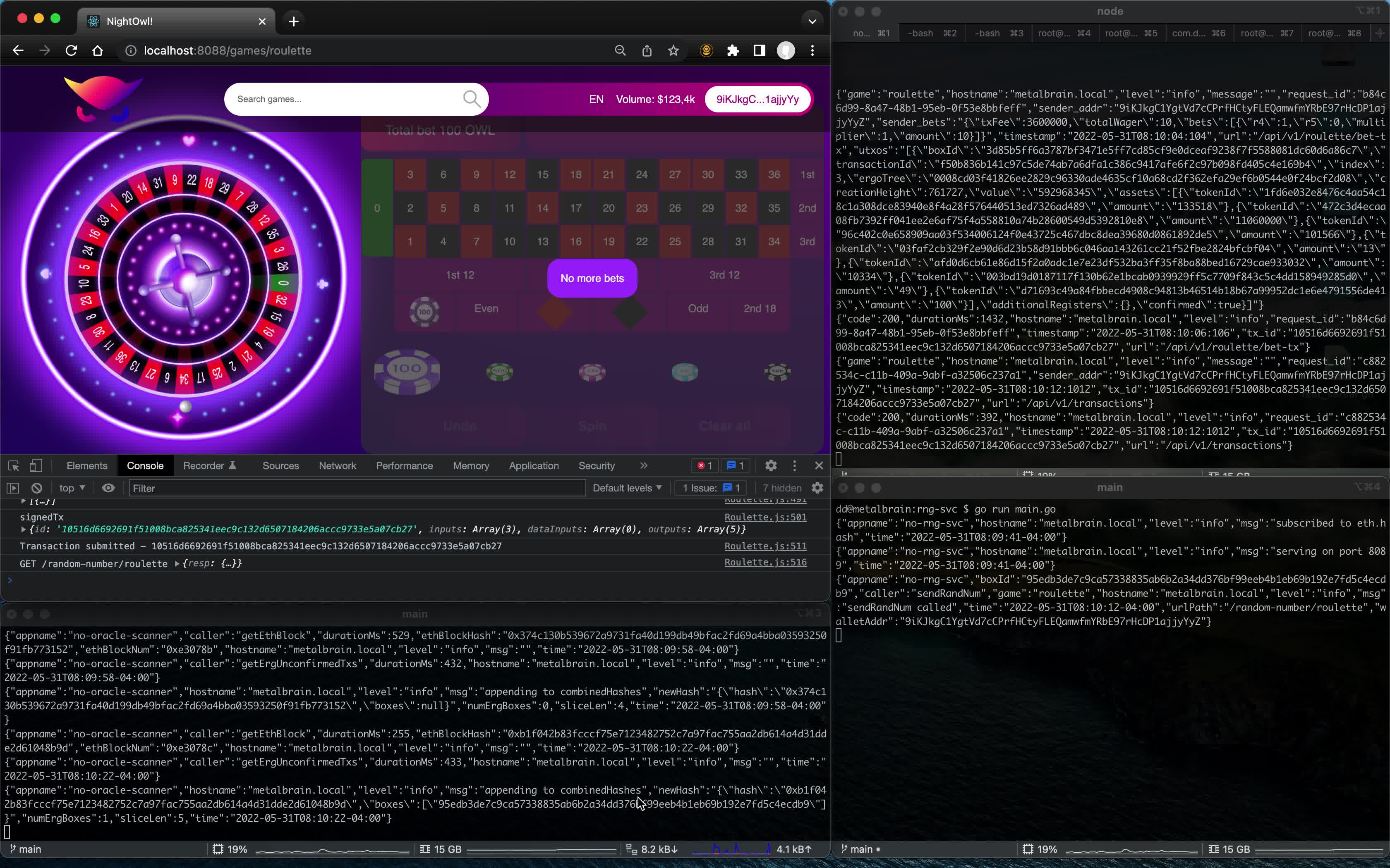 Roulette Demo