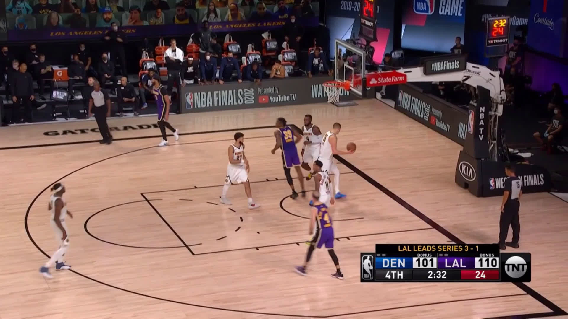 Lakers Video Lebron James 4th Quarter Explosion That Led La To Nba Finals