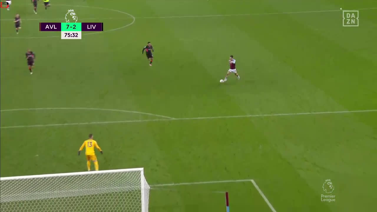 Gif Jack Grealish Scores The Seventh Goal Vs Liverpool Witty Futty