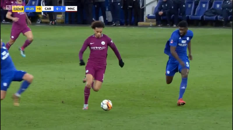 German FA tweets Cardiff asking them not to hurt players after Joe Bennett  horror tackle on Leroy Sane