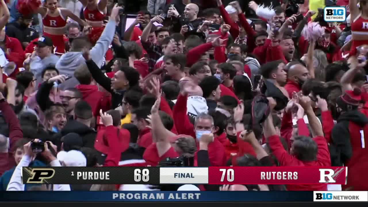 Ron Harper Jr. & Rutgers beat No. 1 Purdue at the buzzer