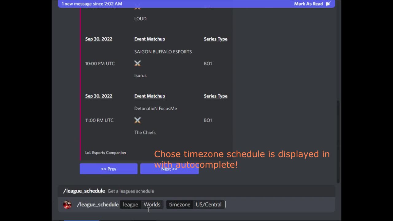 隆重推出英雄联盟电竞Discord助手！
