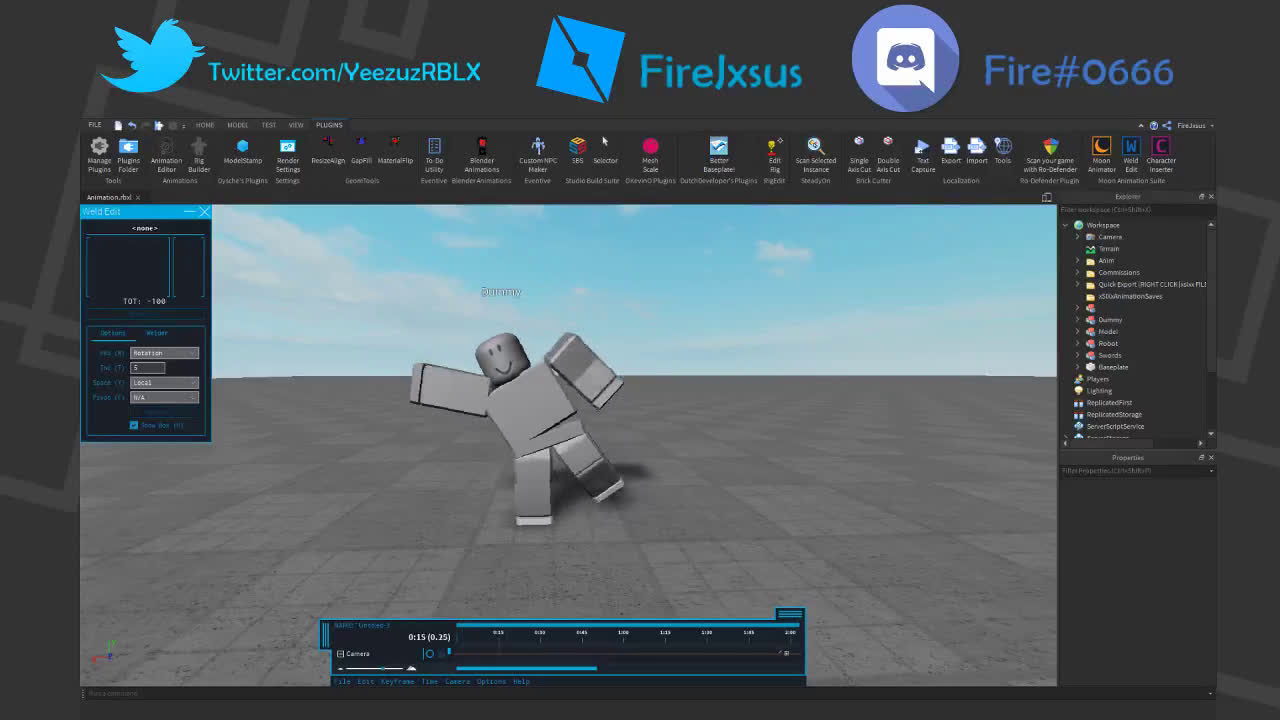 Animating In Roblox In This Article I Will Explain How To By Firejxsus Medium - how to animate your character in roblox studio