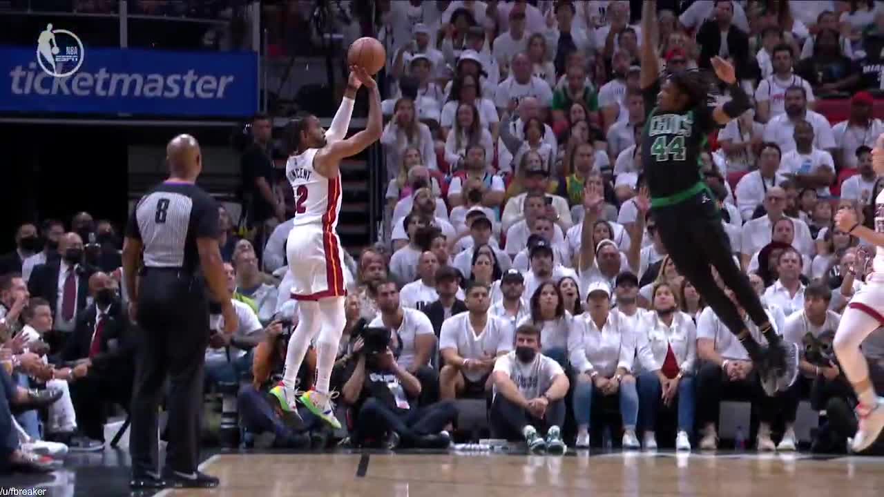 Celtics' Payton Pritchard gestured 'too small' at Heat's Tyler Herro