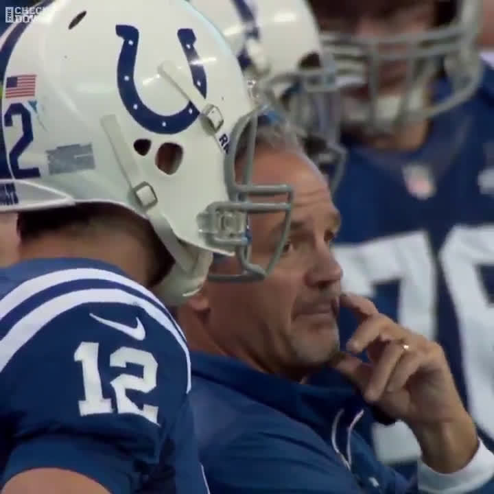 Capt. Andrew Luck' Responds To QB Acknowledging His Existence