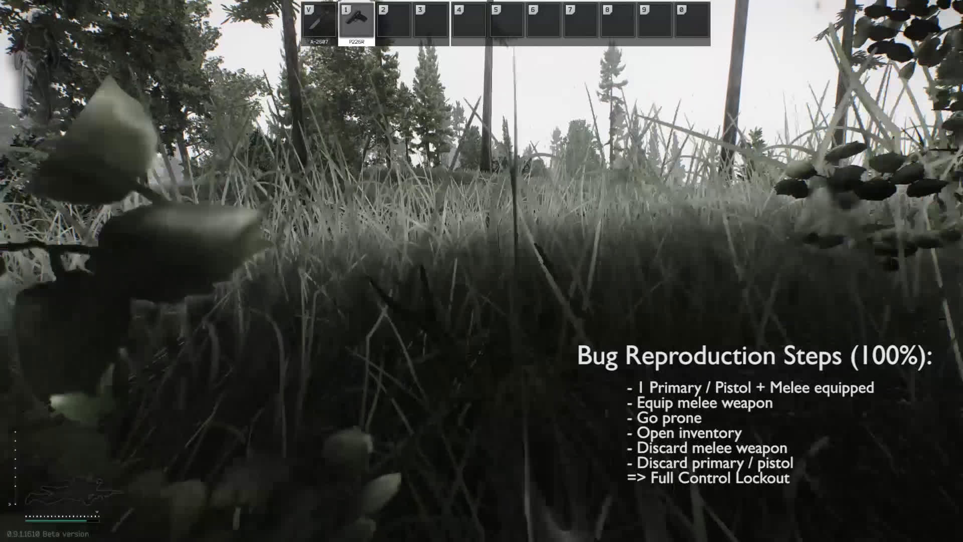 Escape From Tarkov Full Control Lockout Prone/Discard Bug Embed