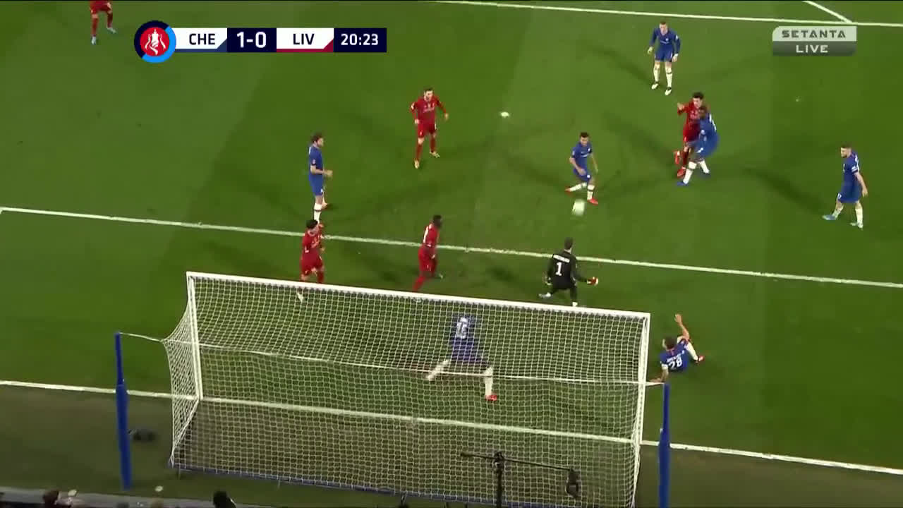 أهداف مباراة تشيلسي وليفربول يلاكورة