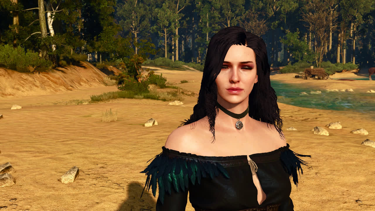 Witcher 3 Hair Mod Sekali