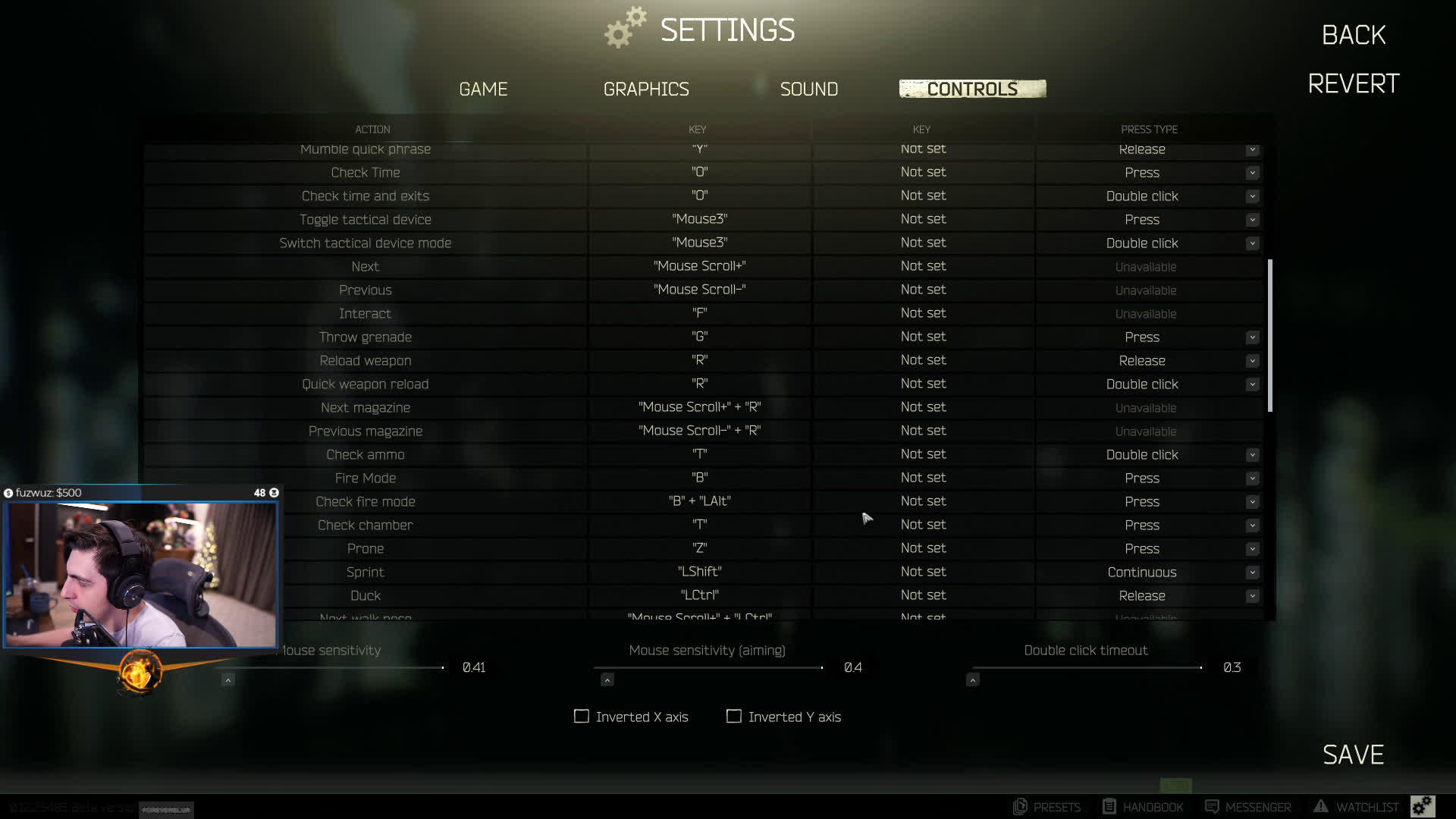 Shroud Reveals His Keybind Settings To Dominate Escape From Tarkov Dexerto Shroud Reveals His Keybind Settings To Dominate Escape From Tarkov Dexerto