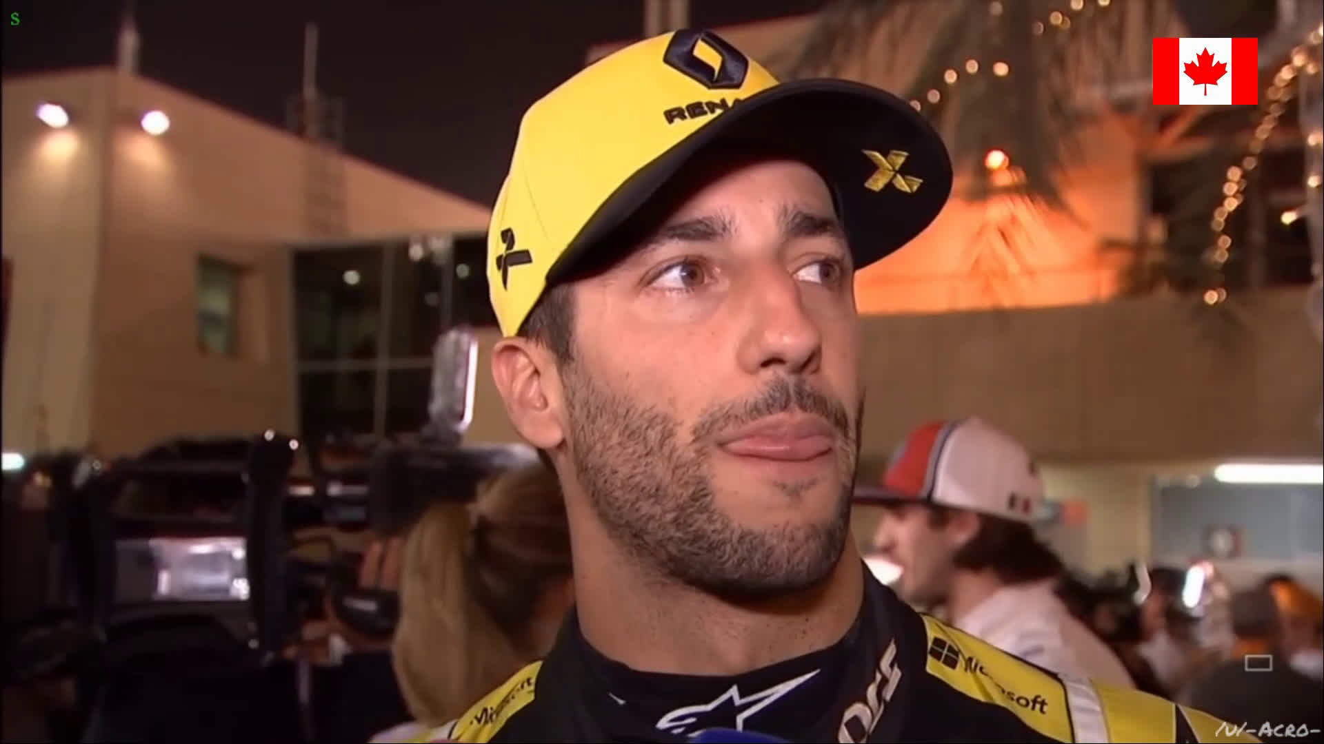 Dani Ricciardo post race interview