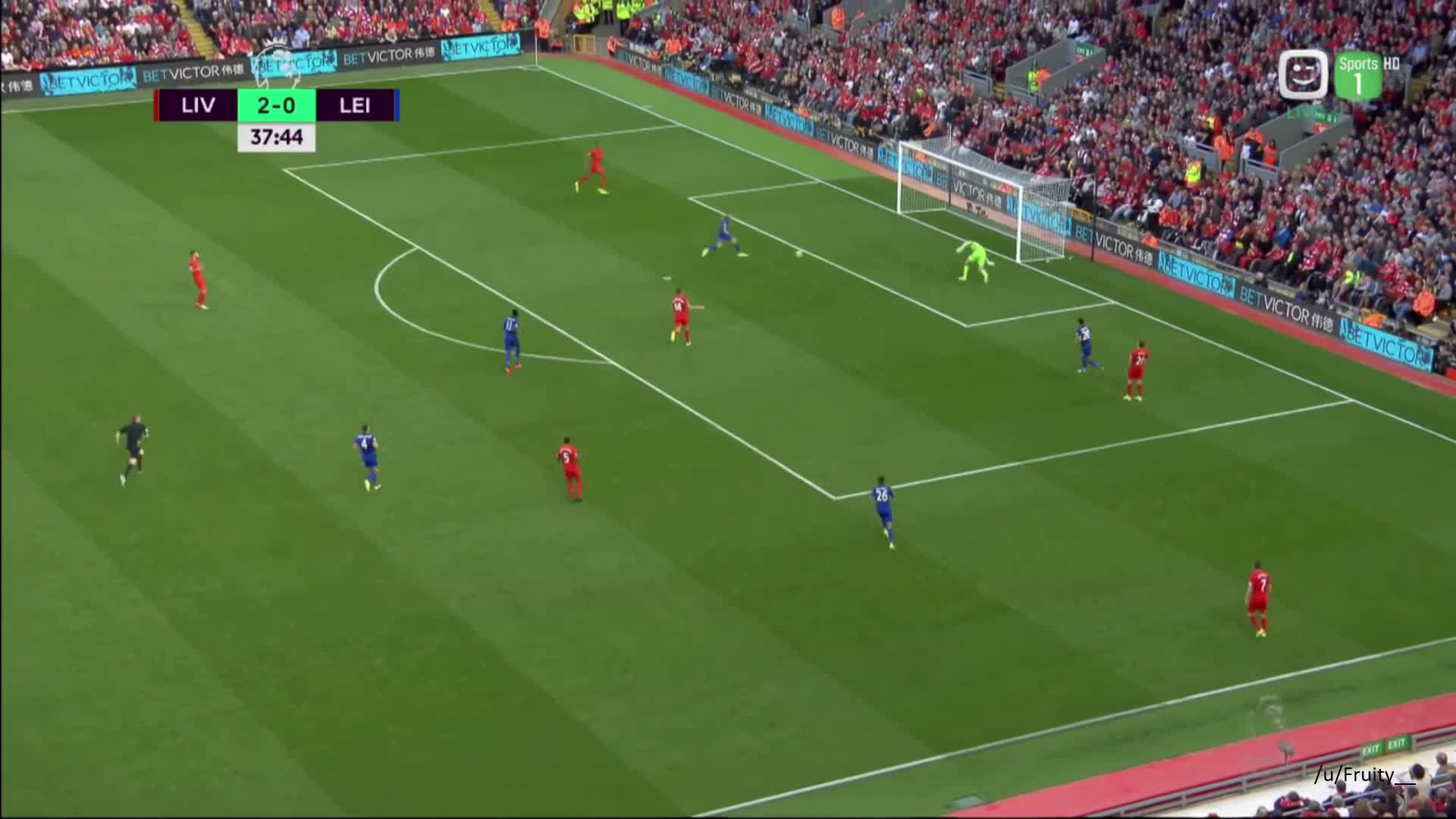 Watch Liverpool S Lucas Gives Brilliant Response To Mistake That Caused Leicester Goal