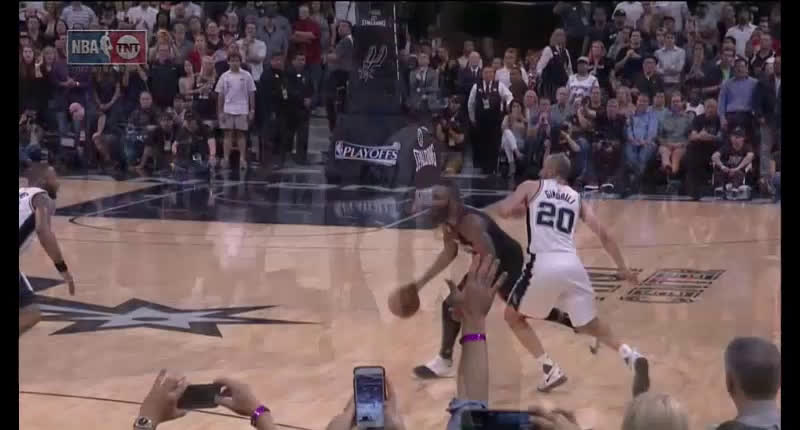 4 crazy plays old man Manu Ginobili made in Spurs' Game 5 OT win — from the  block to the dunk