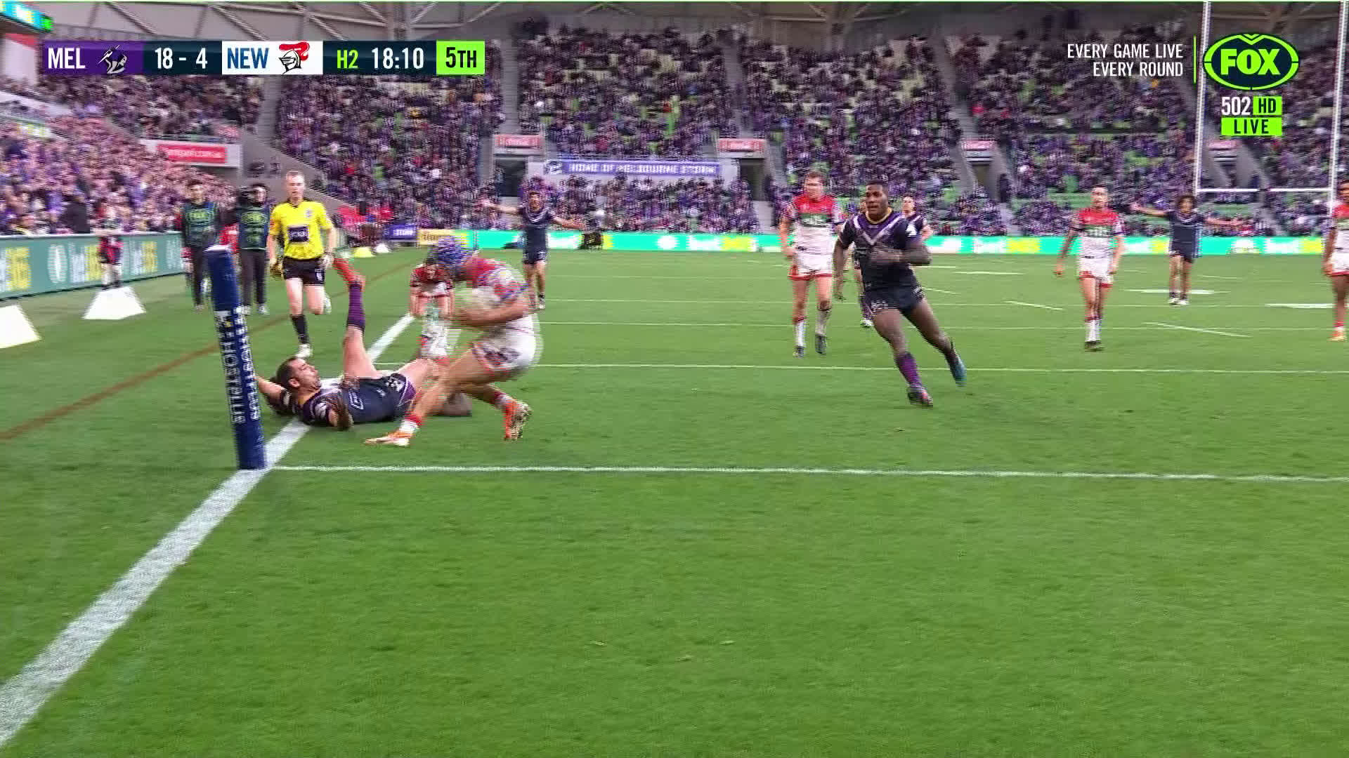 Storm V Knights Edrick Lee Sin Binned After Cameron Smith Brilliance Sporting News Australia