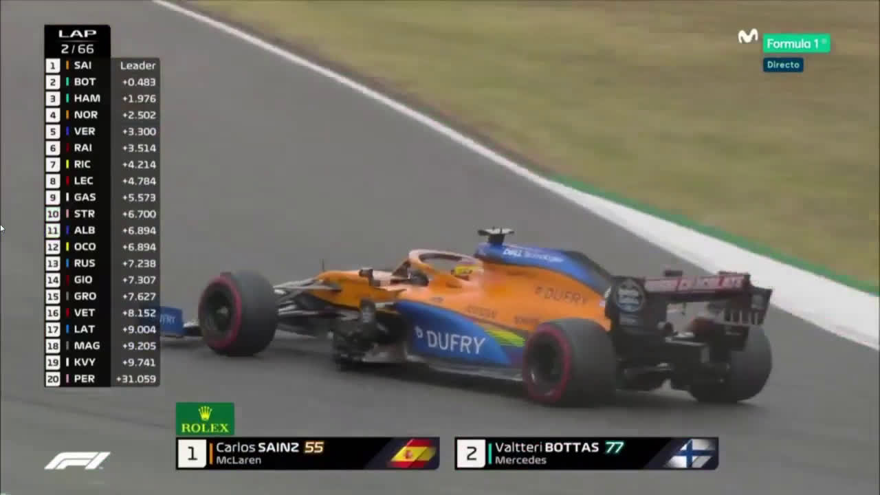 Dazn Espana Antonio Lobato Commentating The Hamilton And Verstappen Battle At Silverstone R Formula1