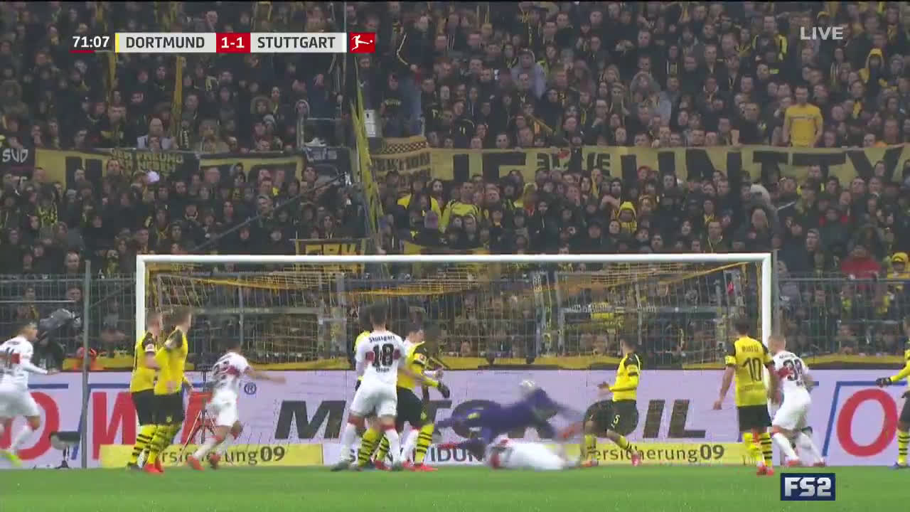 Borussia Dortmund Vs Vfb Stuttgart 3 1 Highlights 19 Pulisic Reus Alcacer Goals Video Attendance Soccer Blog Football News Reviews Quizzes