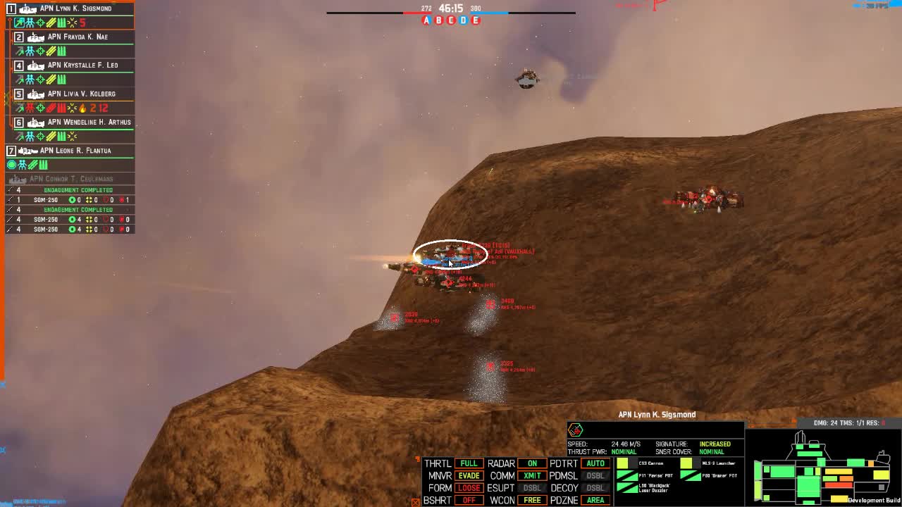 Nebulous - 250 and MLS2 Tug Swarm v4
