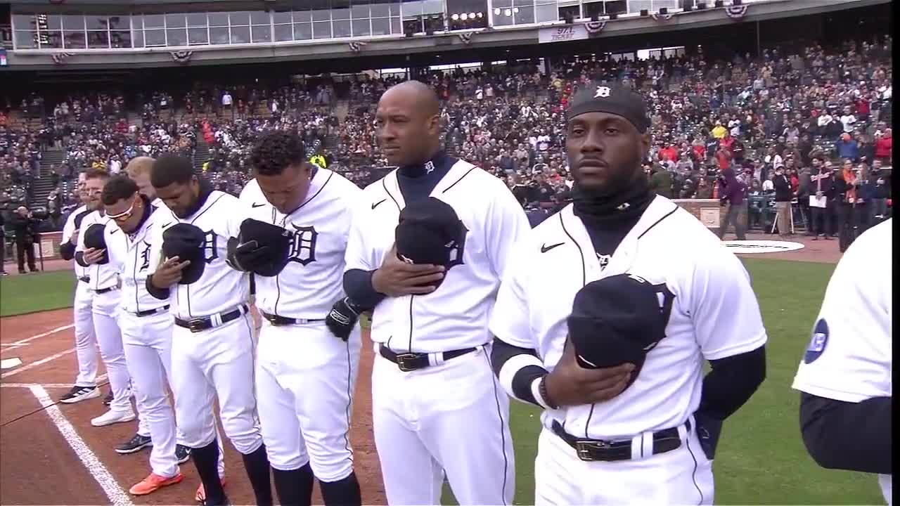 Here's who will sing national anthem on Detroit Tigers' Opening Day