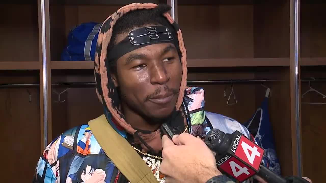 Watch Lions RB Jamaal Williams Give an Iconic Postgame Interview