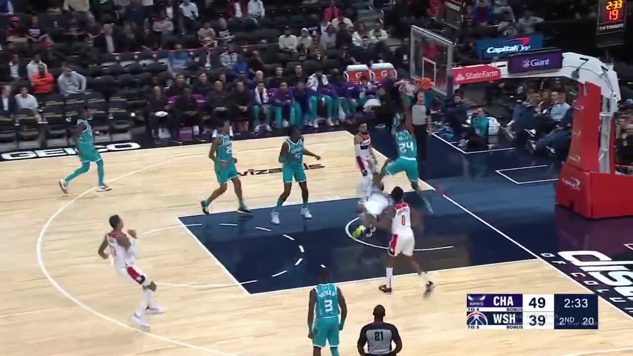 Highlight] Brandon Miller with a nasty poster on Gafford! (offensive foul)  : r/CharlotteHornets