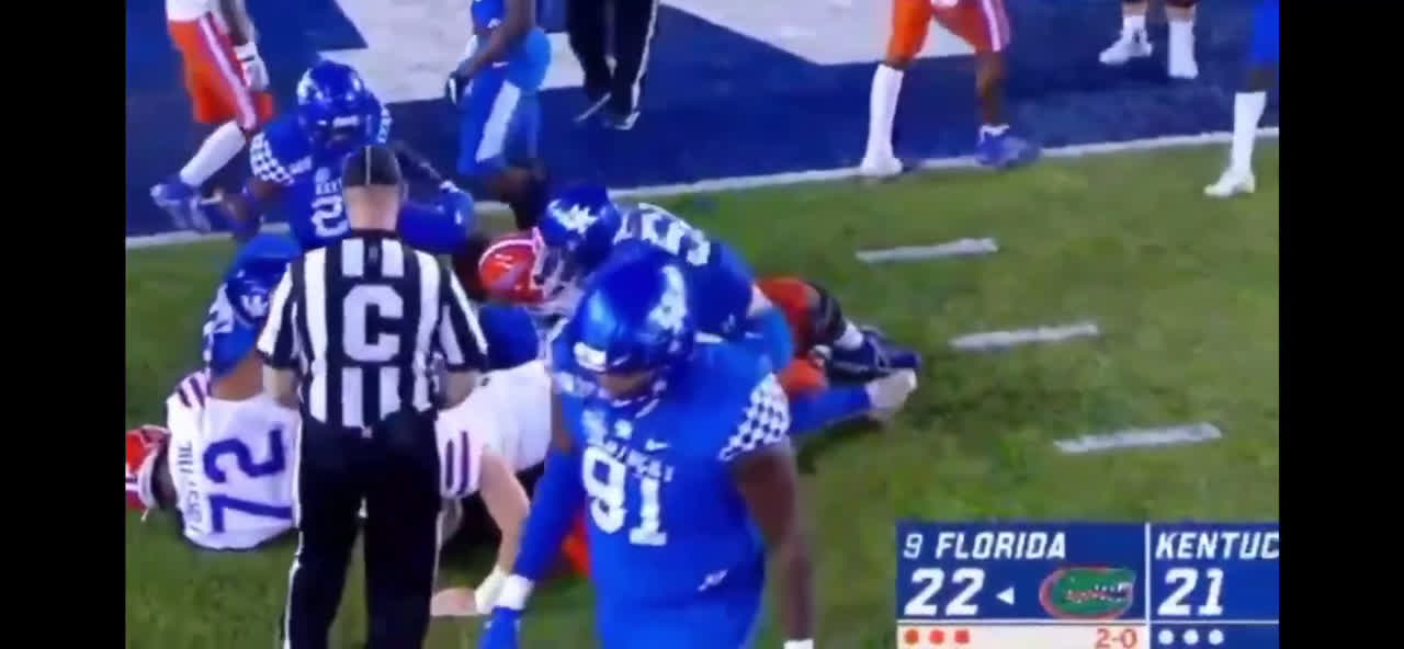 Dirty play Dan Mullen comments on apparent ankle twist by