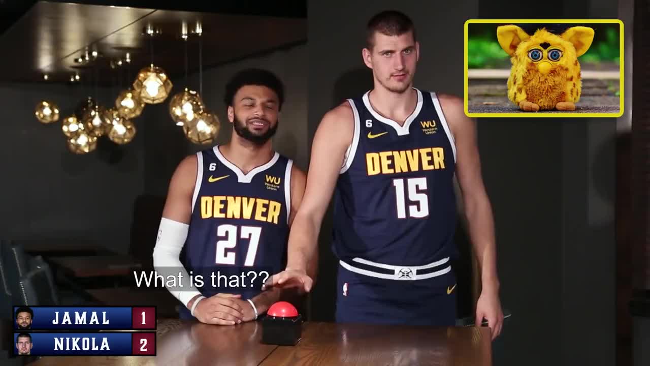 Watch Nikola Jokic's surprised reaction as Denver Nuggets fly to