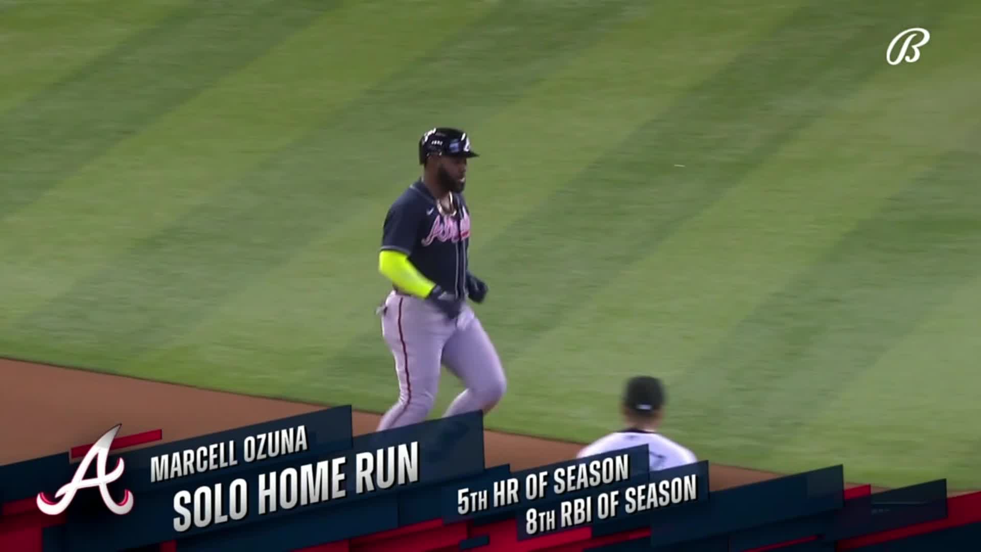 Marcell Ozuna's RBI double, 09/20/2023