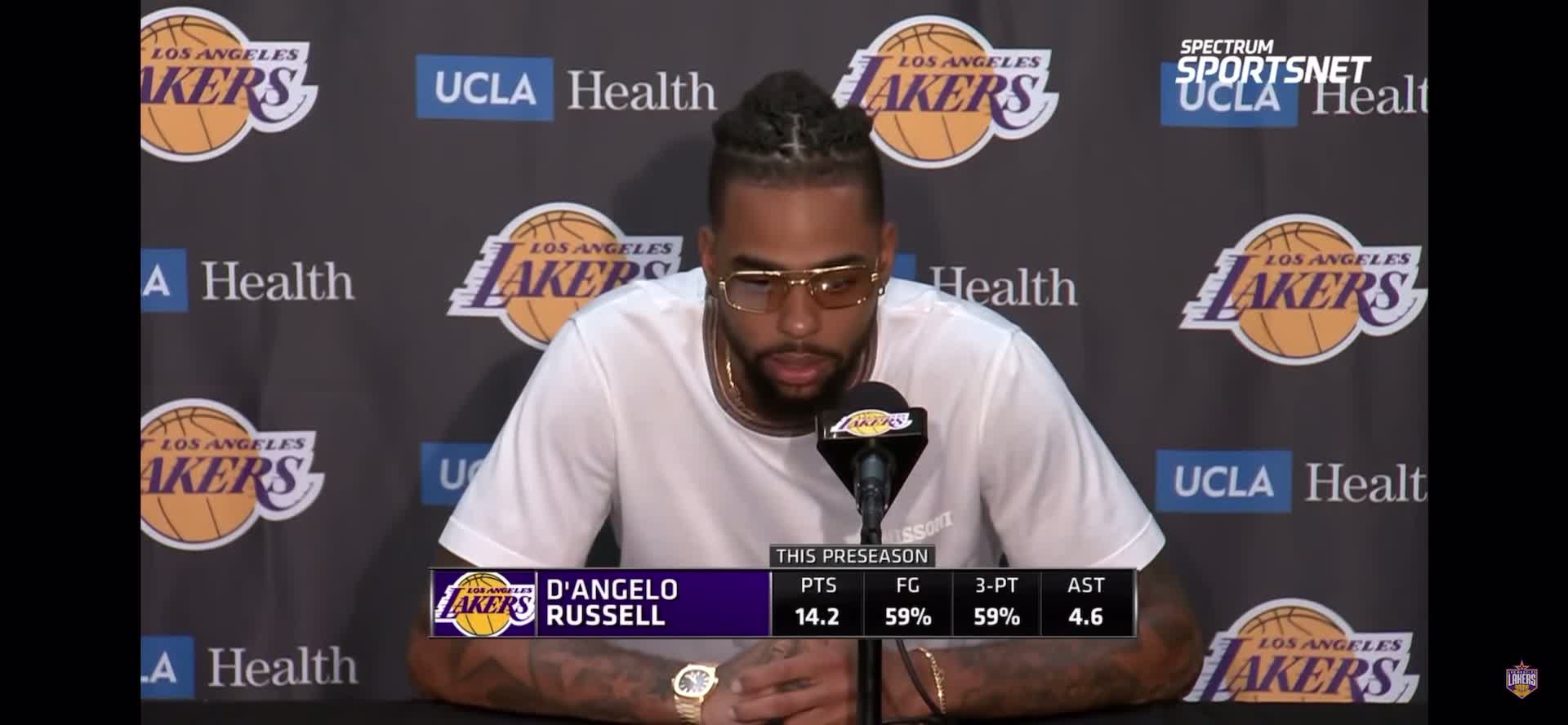 D'Angelo Russell Learns Quick Lesson About Kobe Bryant's Massive Ego