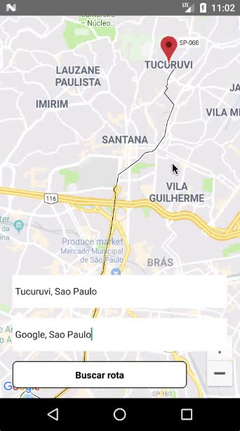Utilizando Rotas com a Google Maps API no React Native