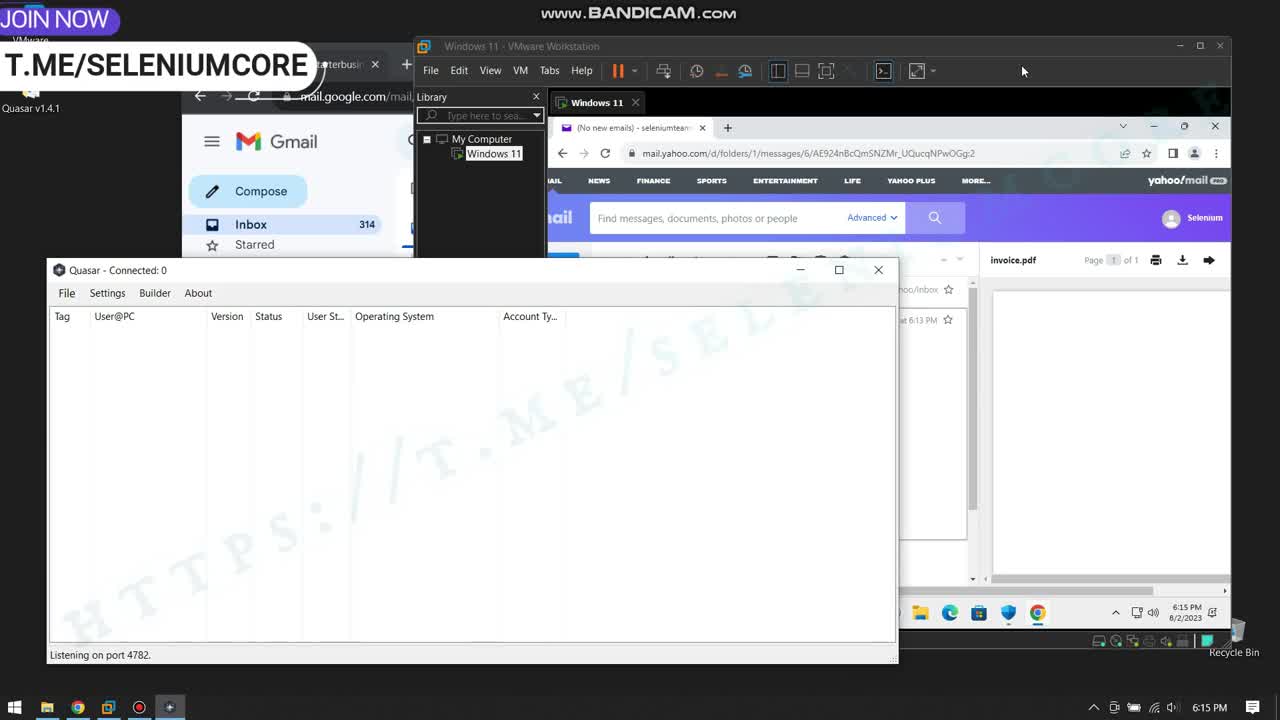 SILENT PDF EXPLOIT WITH RAT 2023 by SELENIUM CORE