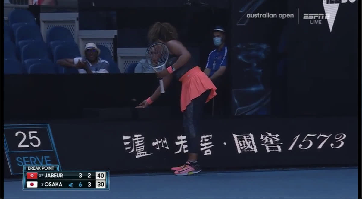 Naomi Osaka Saves a Butterfly That Lands on Her Face in the Middle