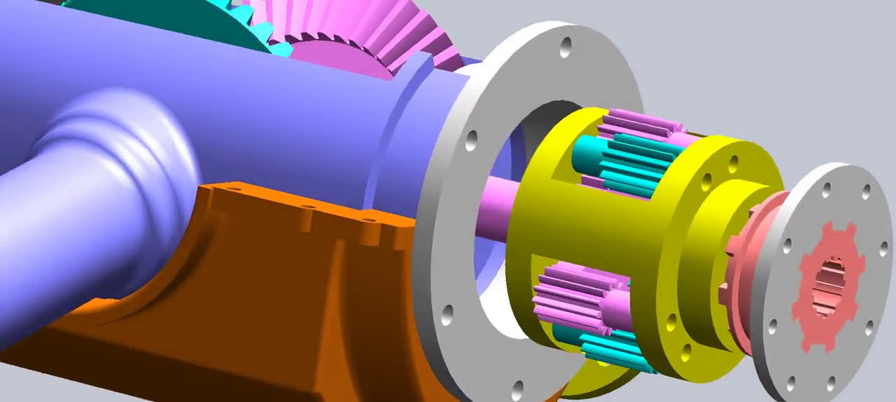 Axle Differnential 95-Differential - heavy trucks, independent suspension axles, basic ...