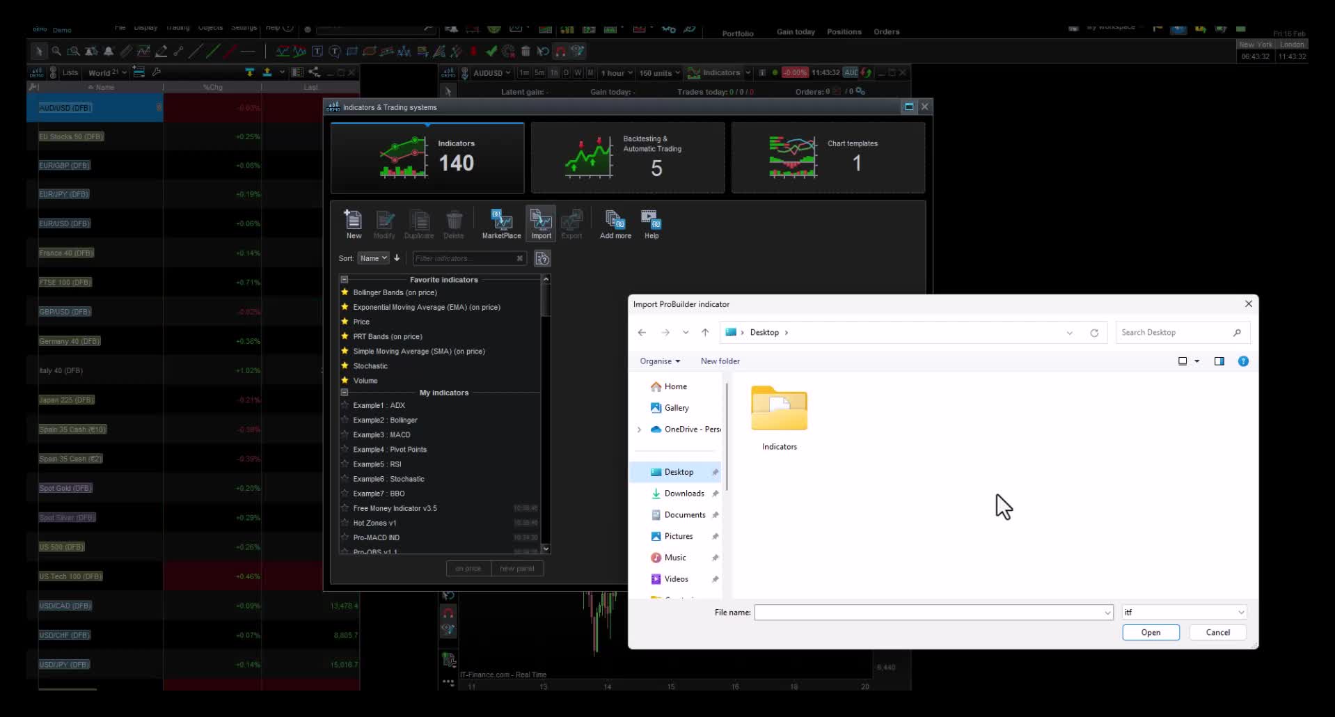 Watch Lesson 6: Importing the Indicator Files | Streamable