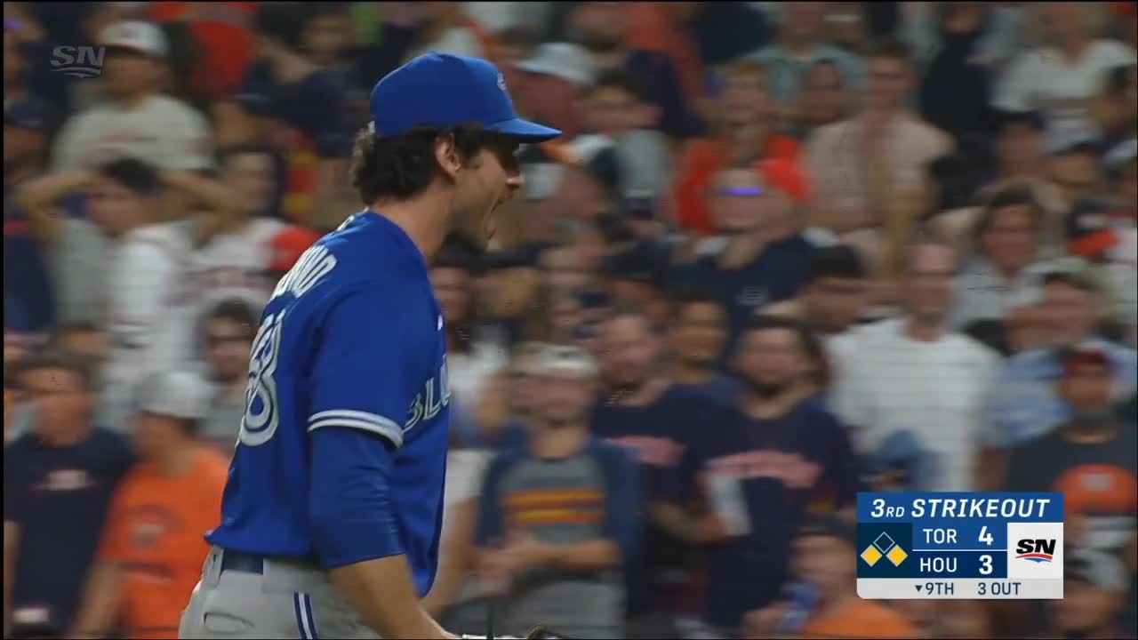 NICE SAVE ROMANO: Blue Jays closer is clutch when it counts