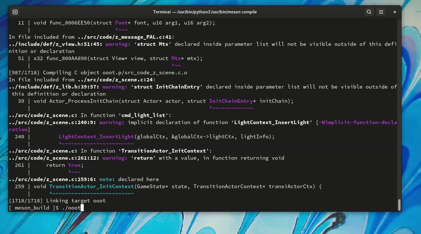 Linux Meson ooot-linux meson update