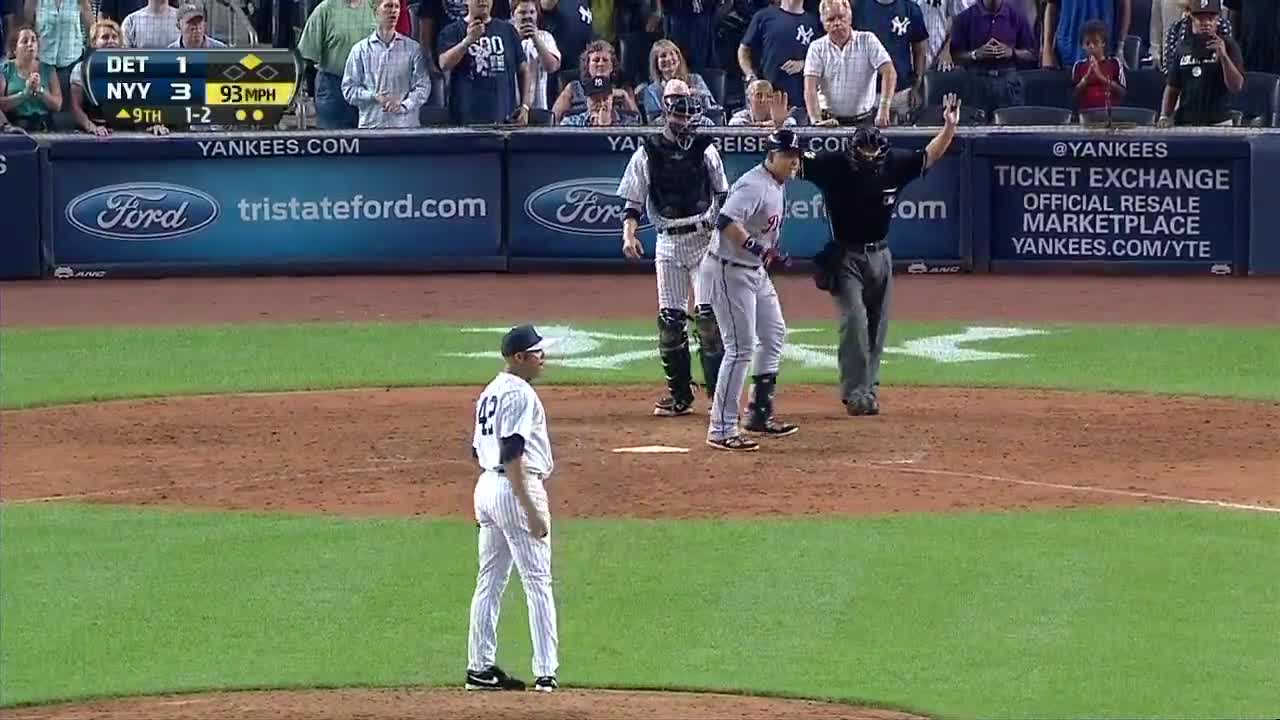 Mariano Rivera Showing Off His Cutter on Make a GIF