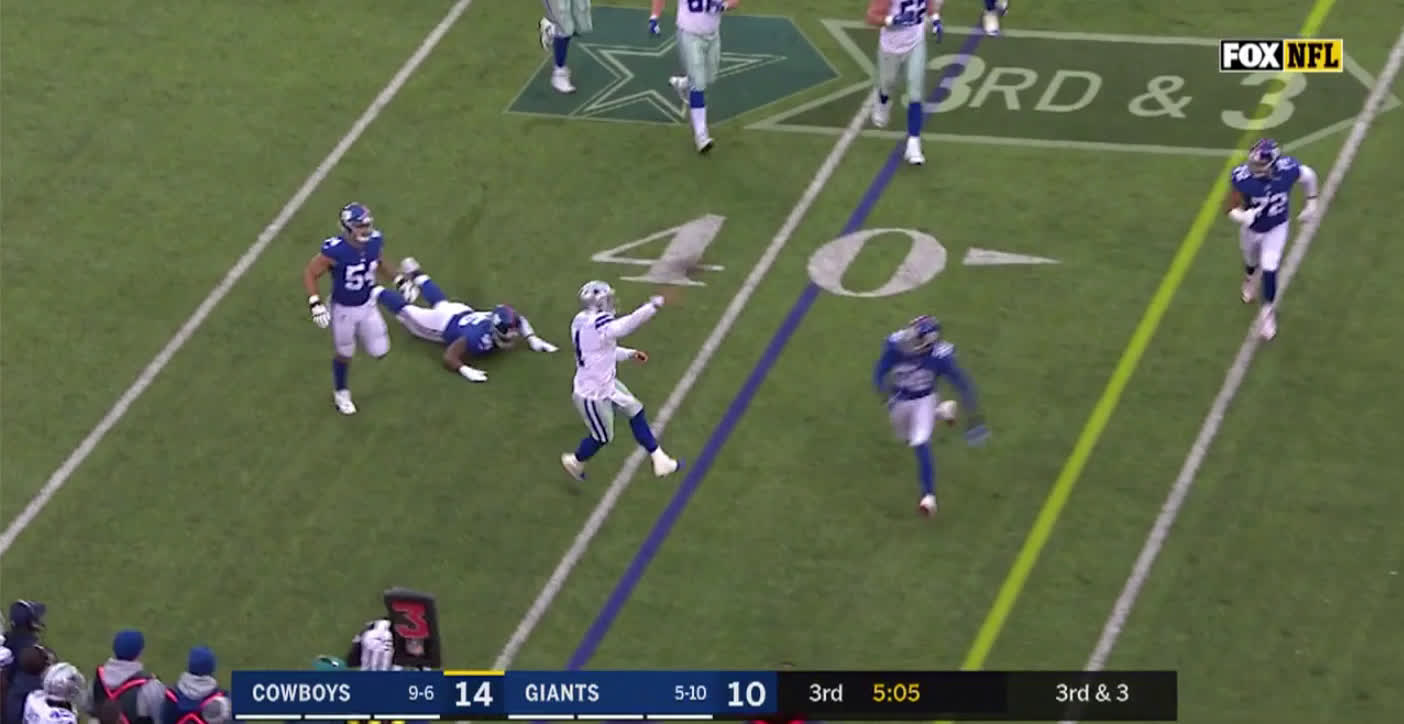 Giants-Cowboys: 5 plays that changed the game - Big Blue View