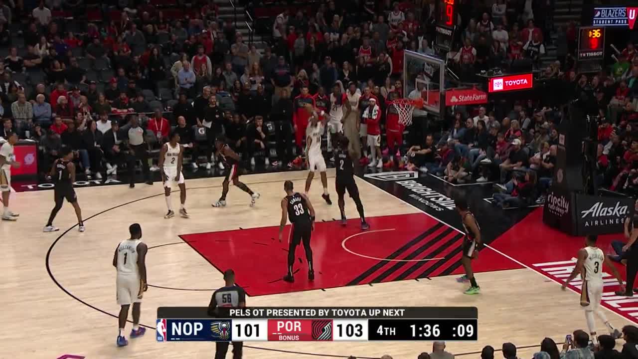 Watch New Orleans Pelicans - big time Brandon ! 103:103 | Streamable