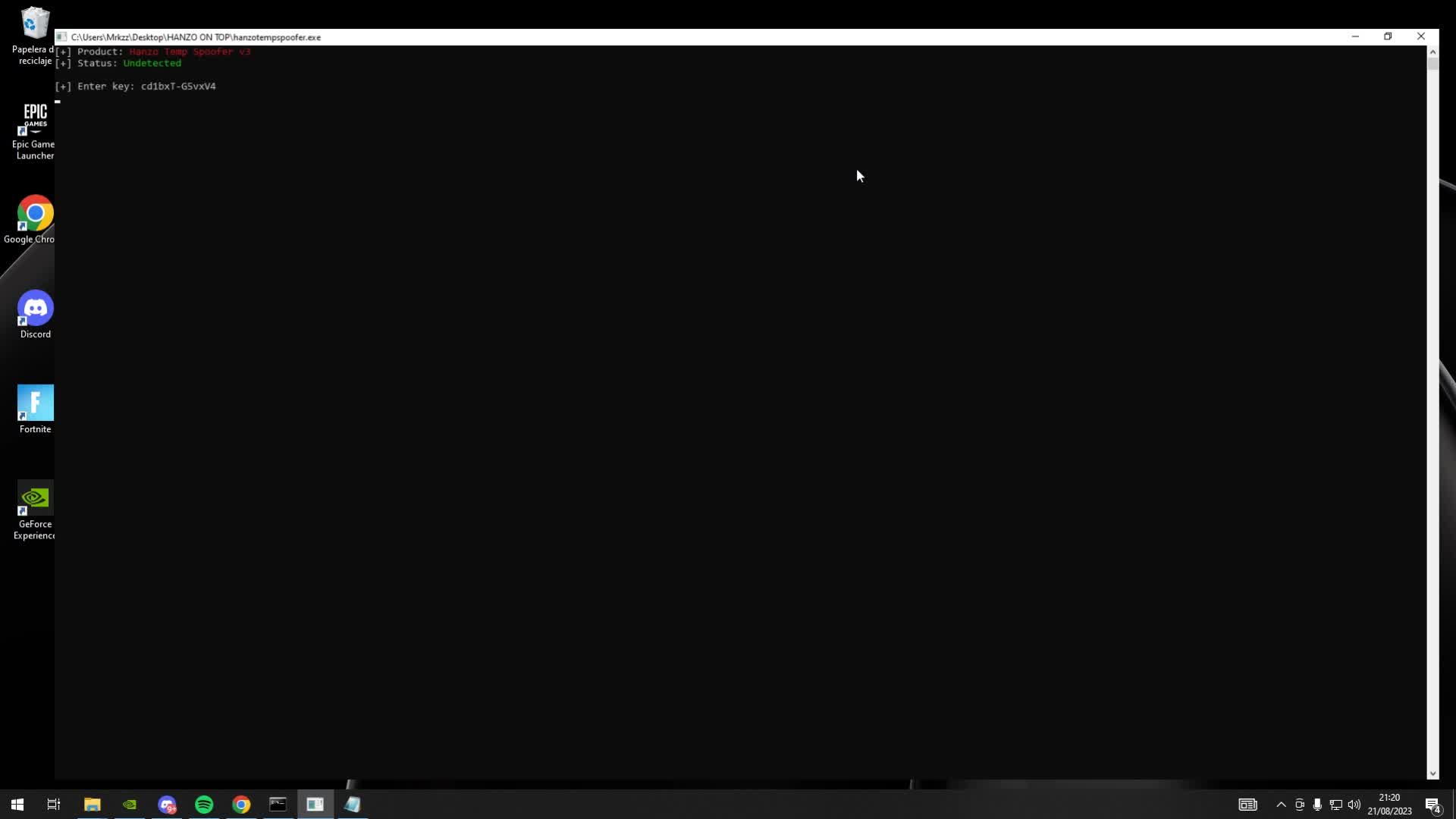 Temp Spoofer Tutorial